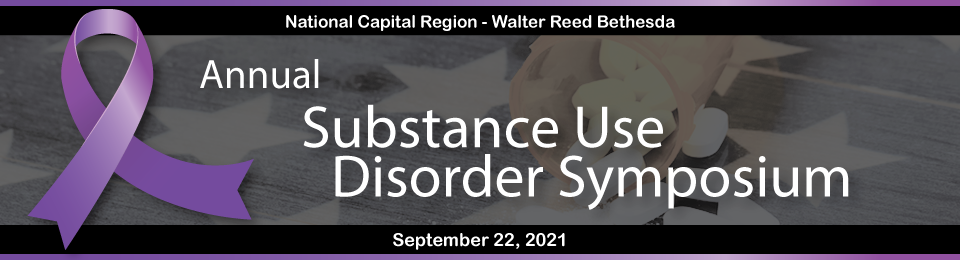 National Capital Region Substance Use Disorder Symposium header